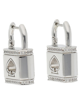 Kate Spade Kate Spade Обици Lock And Spade K9465 Сребрист