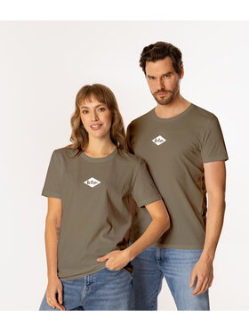Lee Cooper Lee Cooper T-Shirt DIAMOND MINI 1160 Khaki Regular Fit