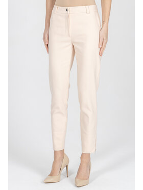 Deni Cler Milano Deni Cler Milano Spodnie materiałowe W-DC-5225-F2-C1-12-1 Beżowy Slim Fit