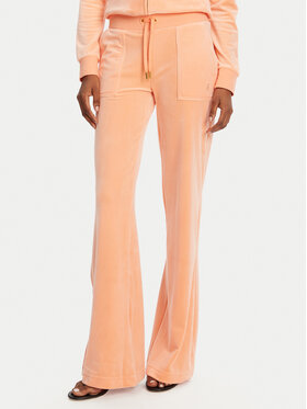 Juicy Couture Juicy Couture Donji dio trenerke Layla JCSEBJ001 Narančasta Flared Leg