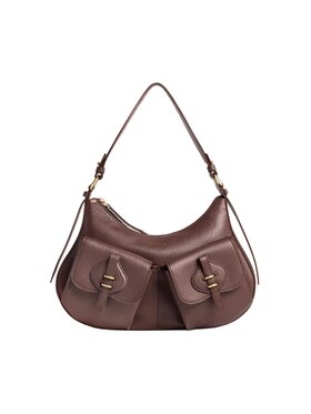 Coccinelle Coccinelle Torebka Mavery Pocket 2 Bordowy