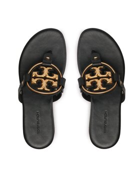 Tory Burch Tory Burch Čības uz pirksta Metal Miller 136593 Melns