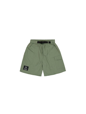 Alpha Industries Alpha Industries Szorty Nylon Cargo Short Zielony Regular Fit