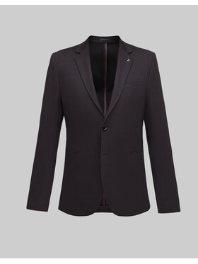 Borgio Borgio Marynarka Gozzano Bordowy Slim Fit