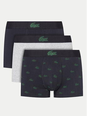 Lacoste Lacoste Set 3 perechi de boxeri 5H5154 Negru