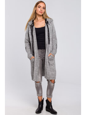 Made of Emotion Made of Emotion Cardigan M474 Grigio Custom Fit