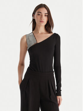 Patrizia Pepe Patrizia Pepe Body 2M4504/338-J4R0 Fekete Slim Fit