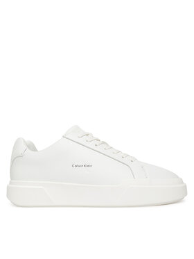 Calvin Klein Calvin Klein Tenisice Chunky Cupsole Laceup Lth YM0YM01344 Bijela