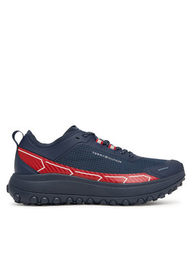 Tommy Hilfiger Tommy Hilfiger Sneakers The Canyon X M Mix Runner Wpm FM0FM06066 Blu scuro
