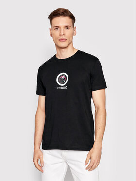 Iceberg Iceberg T-shirt 22II1P0F02263019000 Noir Regular Fit
