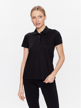 CMP CMP Technikai póló 3T59676 Fekete Regular Fit
