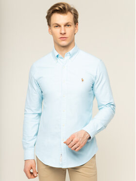 Polo Ralph Lauren Polo Ralph Lauren Риза Classics 710784299011 Син Slim Fit