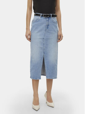 Vero Moda Vero Moda Дънкова пола Veri 10295731 Син Regular Fit