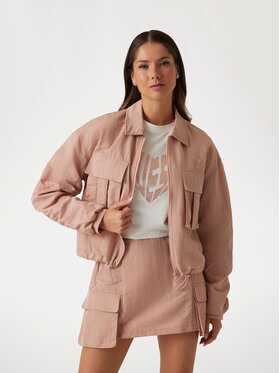 Guess Guess Kurtka przejściowa 171071 Różowy Classic Fit
