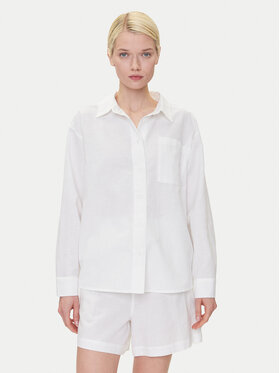 Mustang Mustang Πουκάμισο Willow 1016575 Λευκό Relaxed Fit