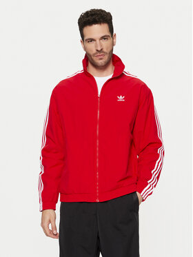 adidas adidas Суитшърт adicolor Firebird IT2495 Червен Loose Fit