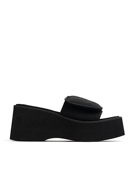 Courreges Courreges Klapki 124SSD007N Czarny