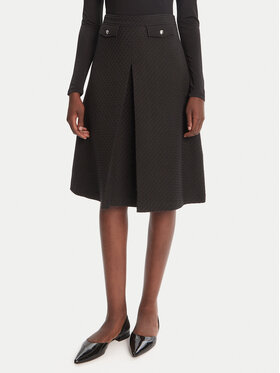HUGO HUGO Fustă midi Raferi 50542629 982 Negru Regular Fit