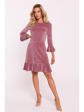 Made of Emotion Made of Emotion Sukienka wieczorowa M825 Różowy Feminine Fit