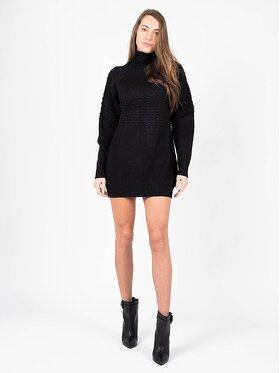 Silvian Heach Silvian Heach Sukienka codzienna PGA22113VE Czarny Regular Fit