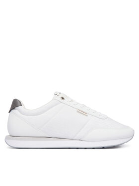 Calvin Klein Calvin Klein Sneakers Retro Runner T Lth Aop Ny HM0HM02213 Bianco