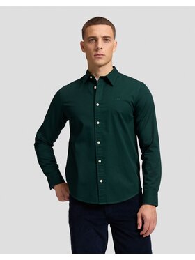 Lee Lee Koszula LS CLEAN SHIRT Zielony Regular Fit