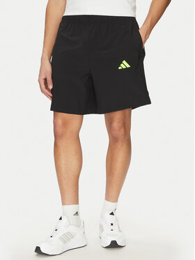adidas adidas Pantaloni scurți sport Tech JM6252 Negru Regular Fit