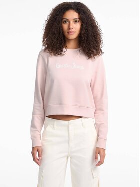 Guess Jeans Guess Jeans Bluza 176099 Różowy Classic Fit