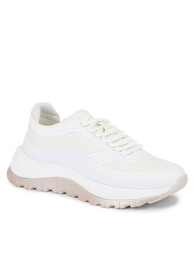 Calvin Klein Calvin Klein Tenisice 2 Piece Sole Runner Lace Up HW0HW01640 Bijela