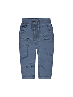 Kanz Kanz Spodnie materiałowe 1832474-3391 Granatowy Basic Fit