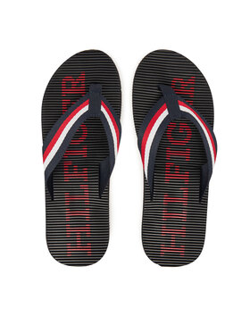 Tommy Hilfiger Tommy Hilfiger Σαγιονάρες Massage Beach Sandal FM0FM05443 Σκούρο μπλε
