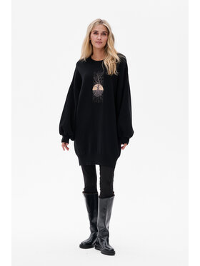 blue shadow blue shadow Sukienka codzienna Reyczel Czarny Regular Fit