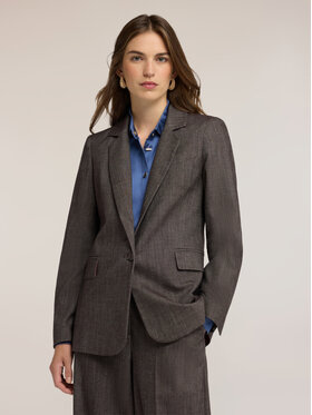 Motivi Motivi Marynarka Q754Q001147N0V2 Szary Regular Fit