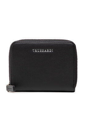 Trussardi Trussardi Kis női pénztárca Ivy Zip Around Sm 75W00384 Fekete