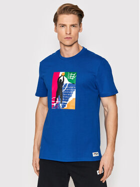 Fila Fila T-shirt Teslic 769015 Tamnoplava Regular Fit