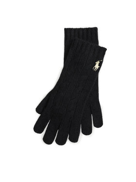 Polo Ralph Lauren Polo Ralph Lauren Rękawiczki 455981440001 Czarny