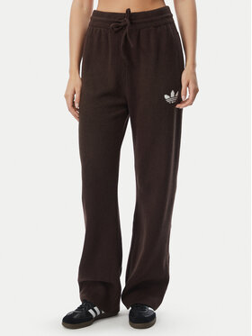 adidas adidas Dressipüksid Essentials IA4437 Pruun Loose Fit