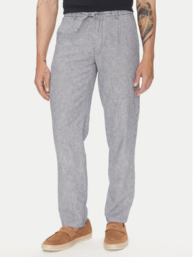 Lindbergh Lindbergh Текстилни панталони 30-003030 Син Relaxed Fit