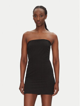 Patrizia Pepe Patrizia Pepe Koktejlové šaty 8A1342/A457-F1OO Černá Slim Fit