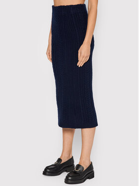 Lauren Ralph Lauren Lauren Ralph Lauren Tiesus sijonas 200841655 Tamsiai mėlyna Regular Fit
