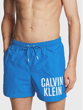 Calvin Klein Swimwear Calvin Klein Swimwear Plavecké šortky KM0KM00794 Modrá Regular Fit