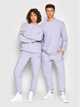 Fila Fila Spodnji del trenirke Unisex Bastogne FAU0004 Vijolična Regular Fit