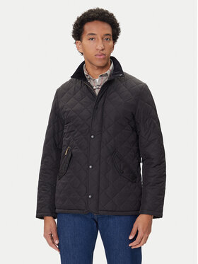 Barbour Демісезонна куртка Chelsea MQU0006BK11 Чорний Regular Fit
