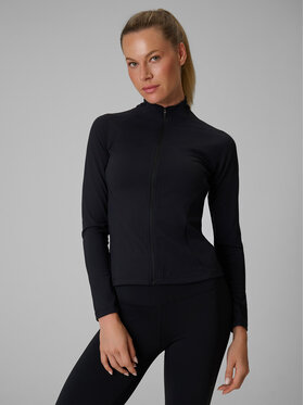 4F 4F Bluza techniczna BASIC+ Czarny Slim Fit