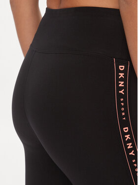 DKNY Sport Leggings DP3P1883 Crna Slim Fit