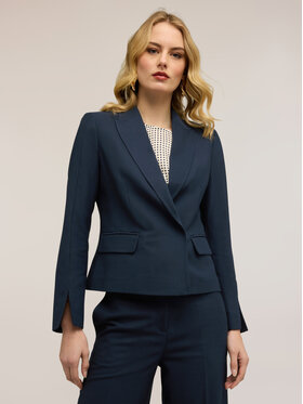 Motivi Motivi Marynarka Q021Q001032N034 Niebieski Slim Fit