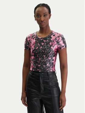 Versace Jeans Couture Versace Jeans Couture Футболка 80HAH602 JS552 Рожевий Slim Fit