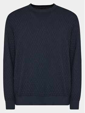 Sisley Sisley Sweter 1098S1033 Granatowy Regular Fit