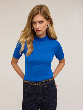 Motivi Motivi Maglione M386W003470N024 Turchese Regular Fit