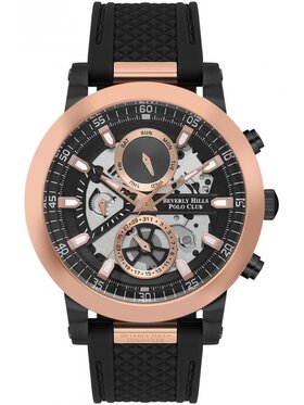 Beverly Hills Polo Club Beverly Hills Polo Club Zegarek BP3555X.851 Czarny